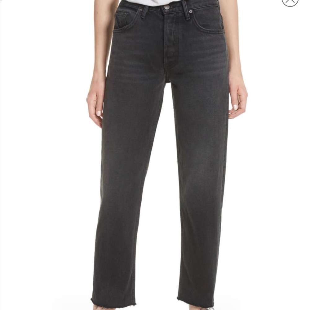 GRLFRND Helena Rigid High Waist Straight Jeans
